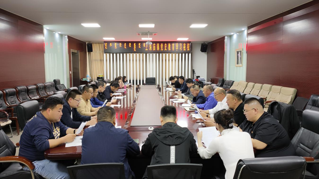 上海庙镇党史学习教育夜校