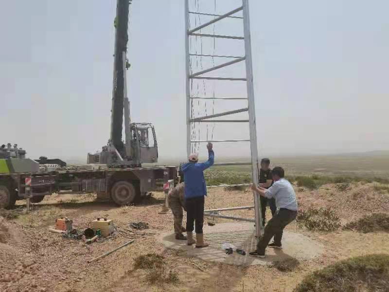 正在建设通信基站